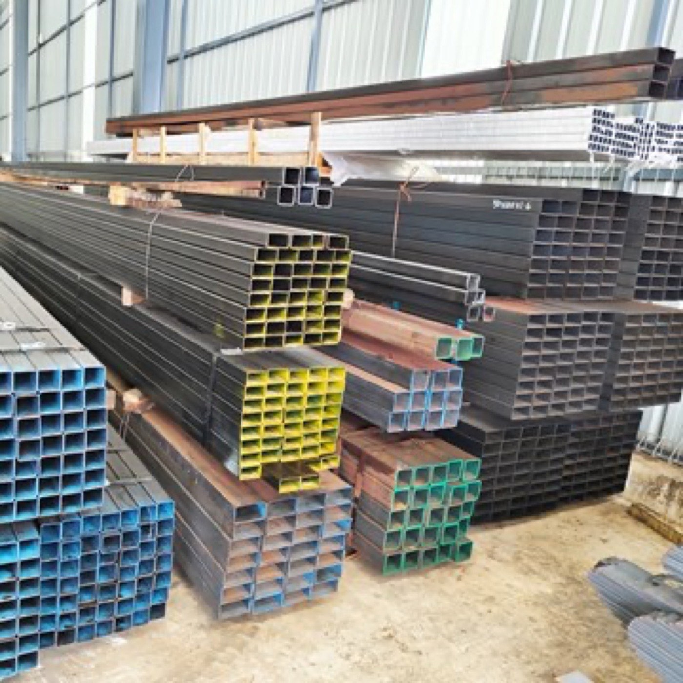Industrial materials and steel profiles